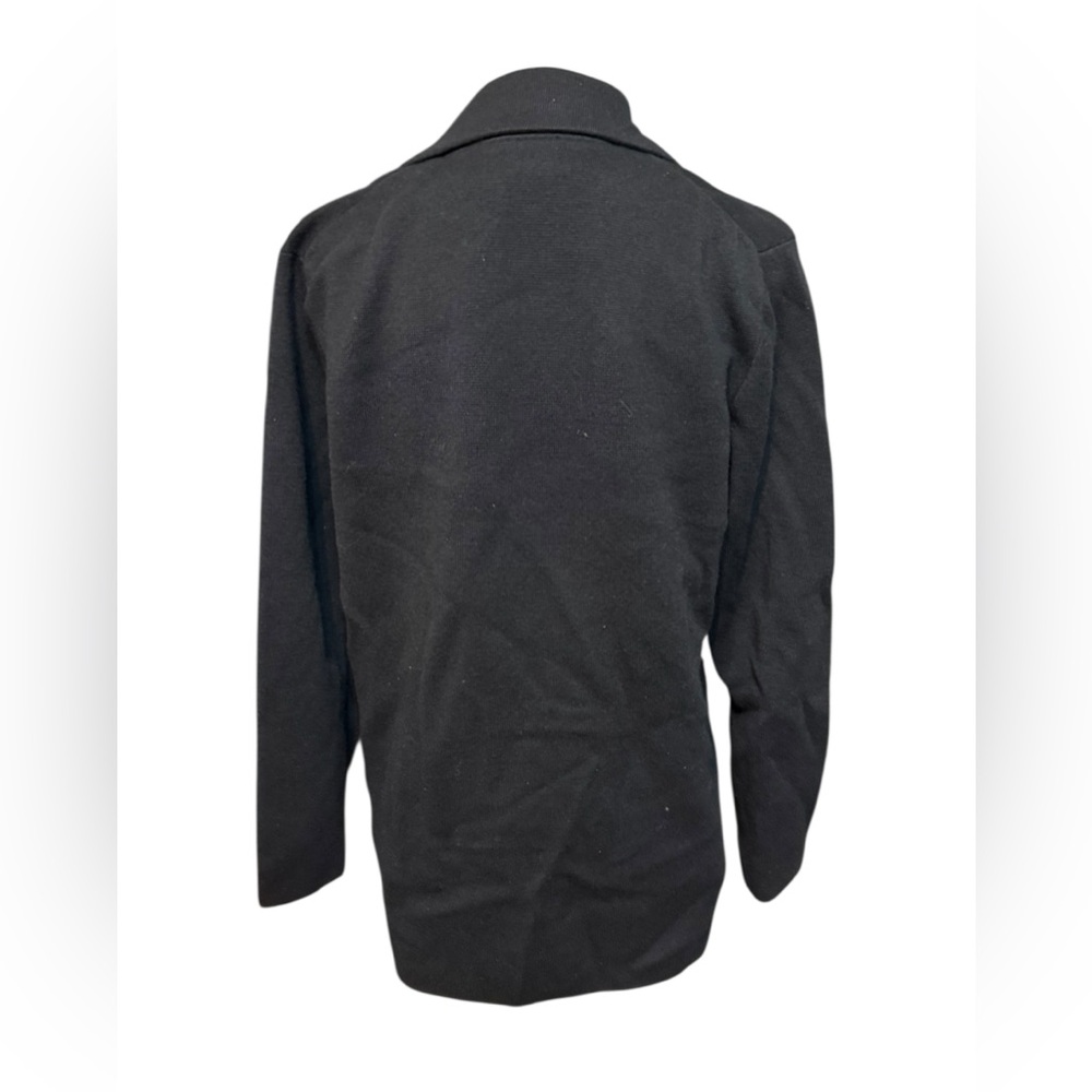 J.Crew $168 Cecile Relaxed Sweater-Blazer Black Size S BF013 - Picture 4 of 7